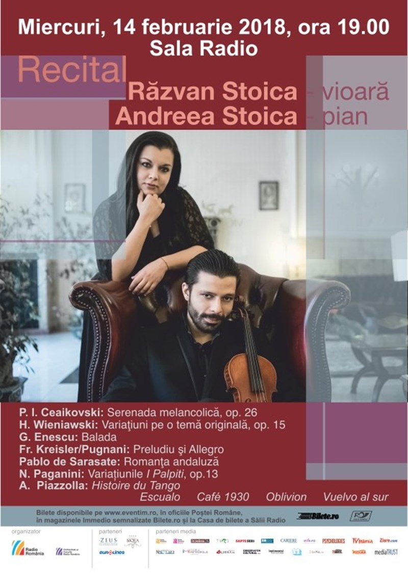 bilete Recital - Razvan Stoica - Andreea Stoica