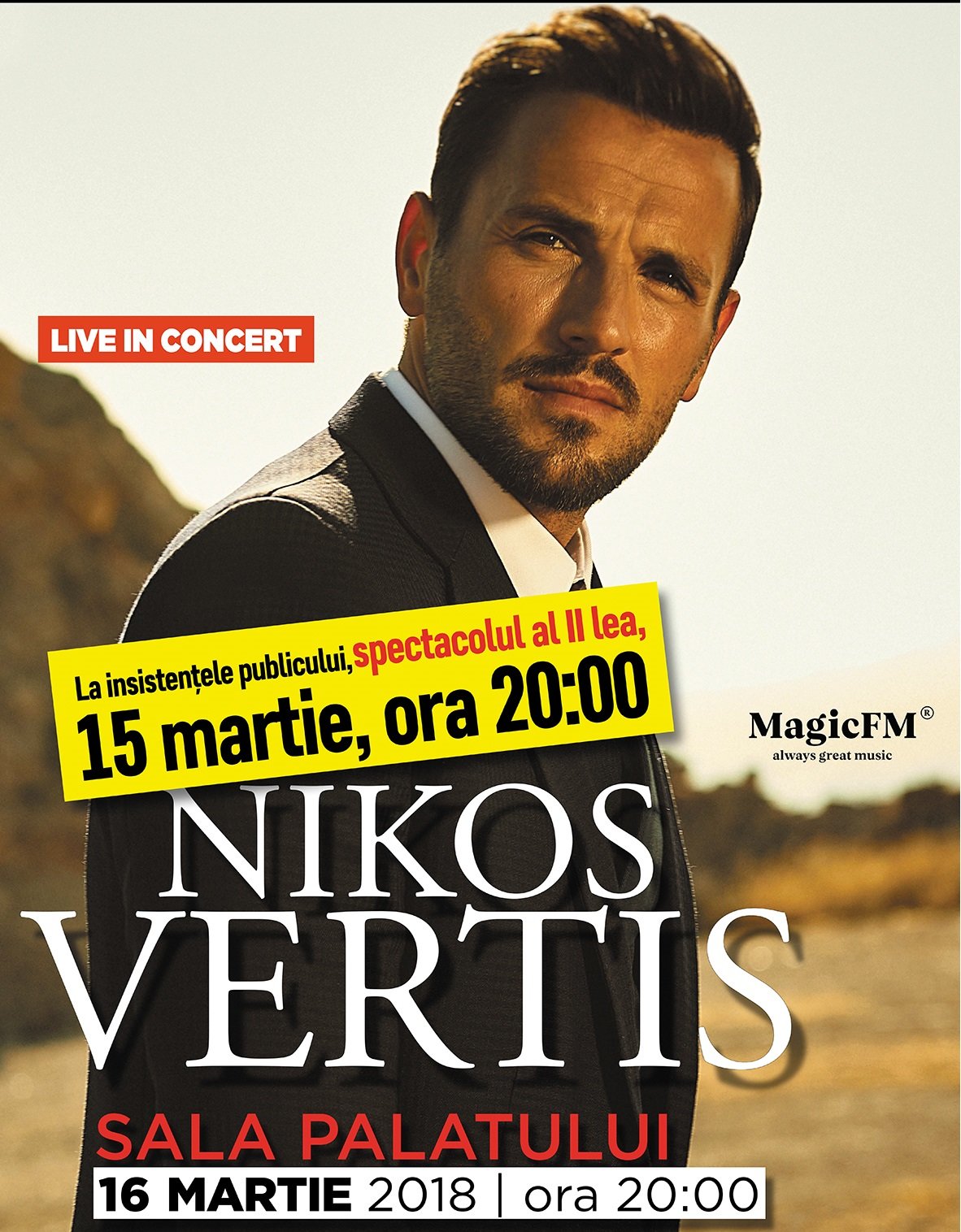 bilete Nikos Vertis Live