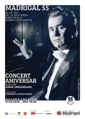 bilete la Concert Corul National de Camera Madrigal-Marin Constantin