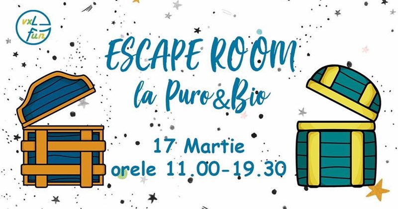 bilete Escape Room la Puro&Bio