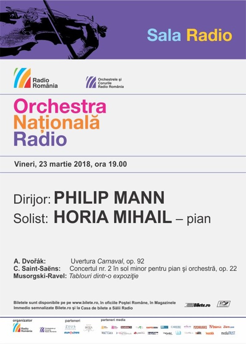 bilete Horia Mihail - Orchestra Nationala Radio