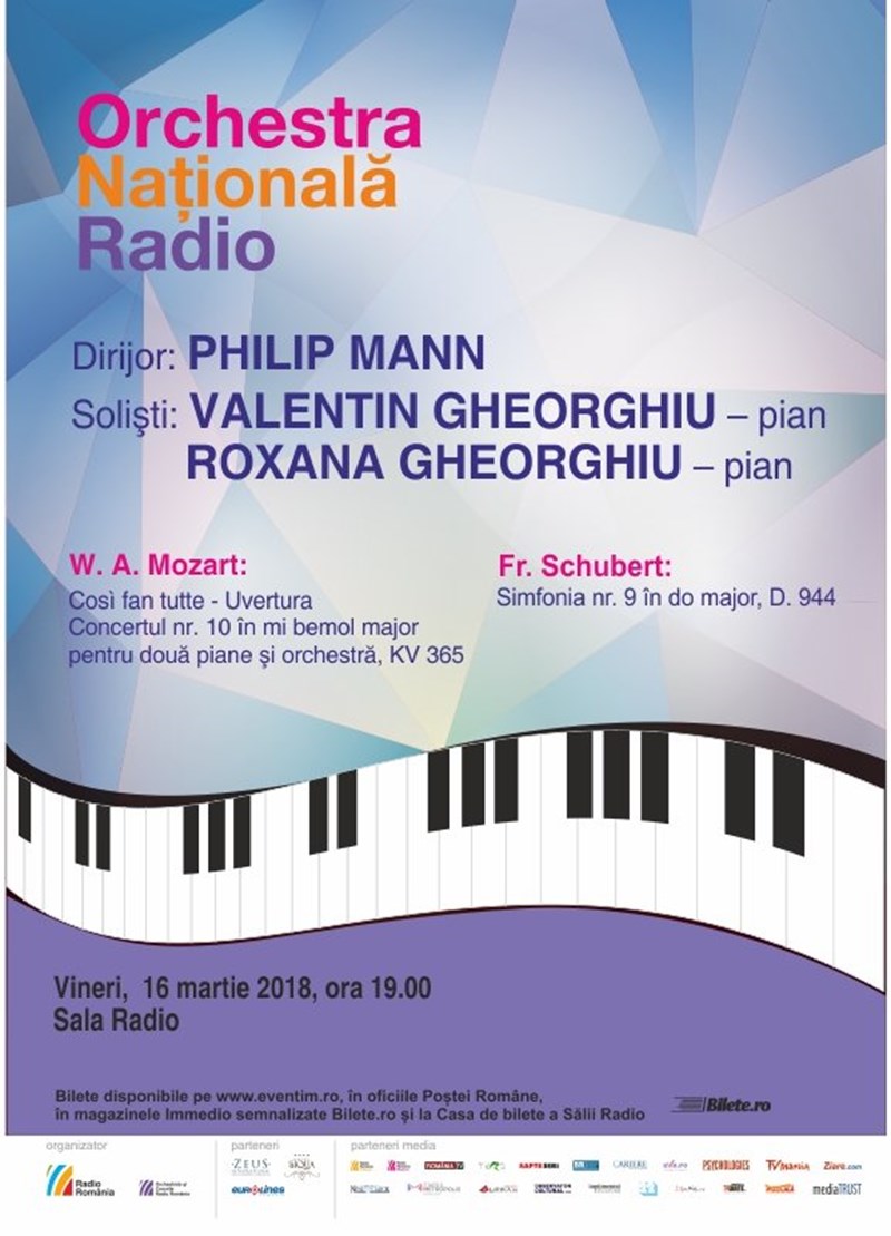 bilete Valentin Gheorghiu - Orchestra Natioanala Radio