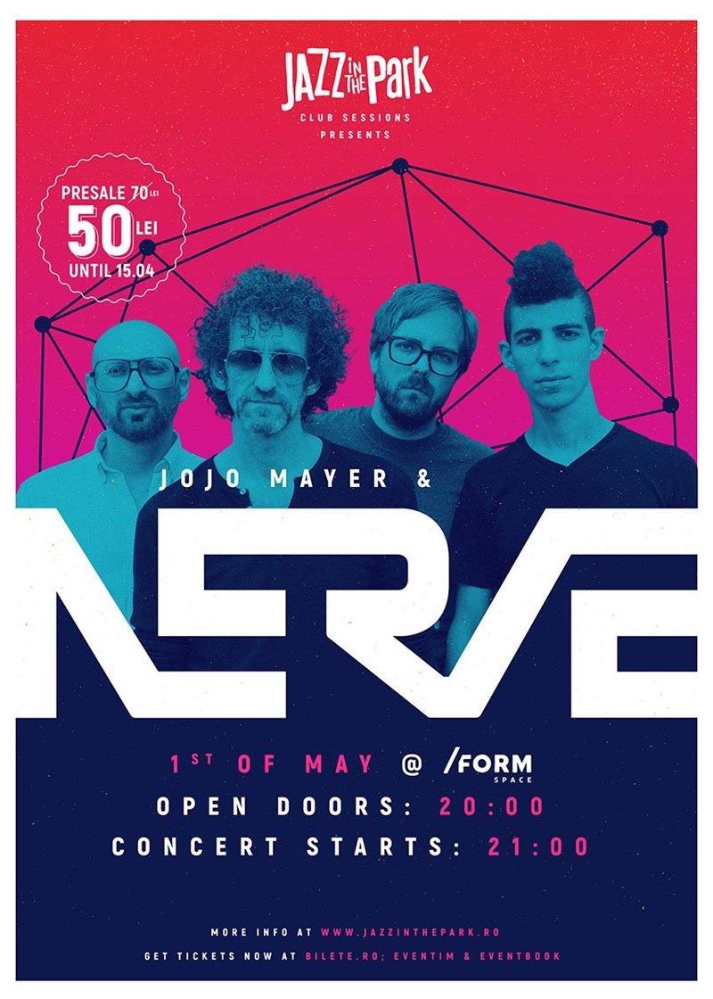 bilete Concert Jojo Mayer & Nerve