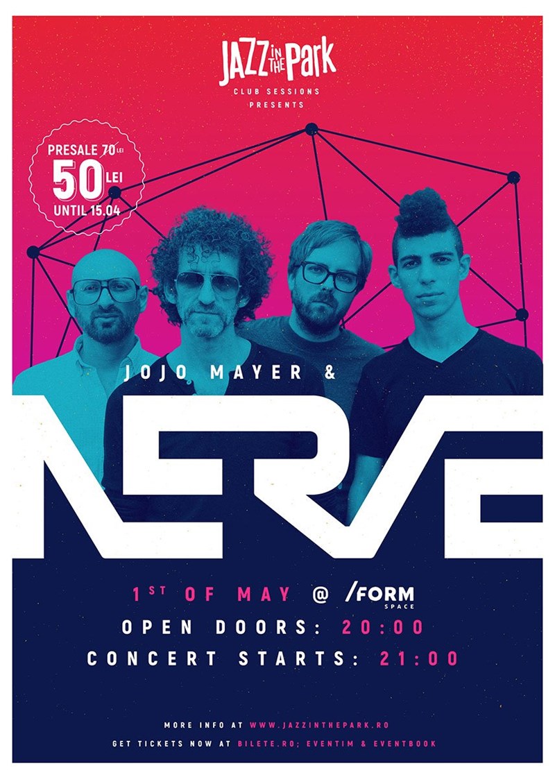 bilete Concert Jojo Mayer & Nerve