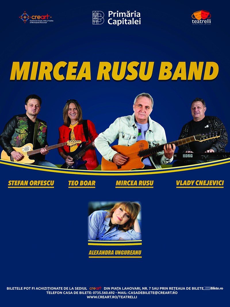 bilete Mircea Rusu Band