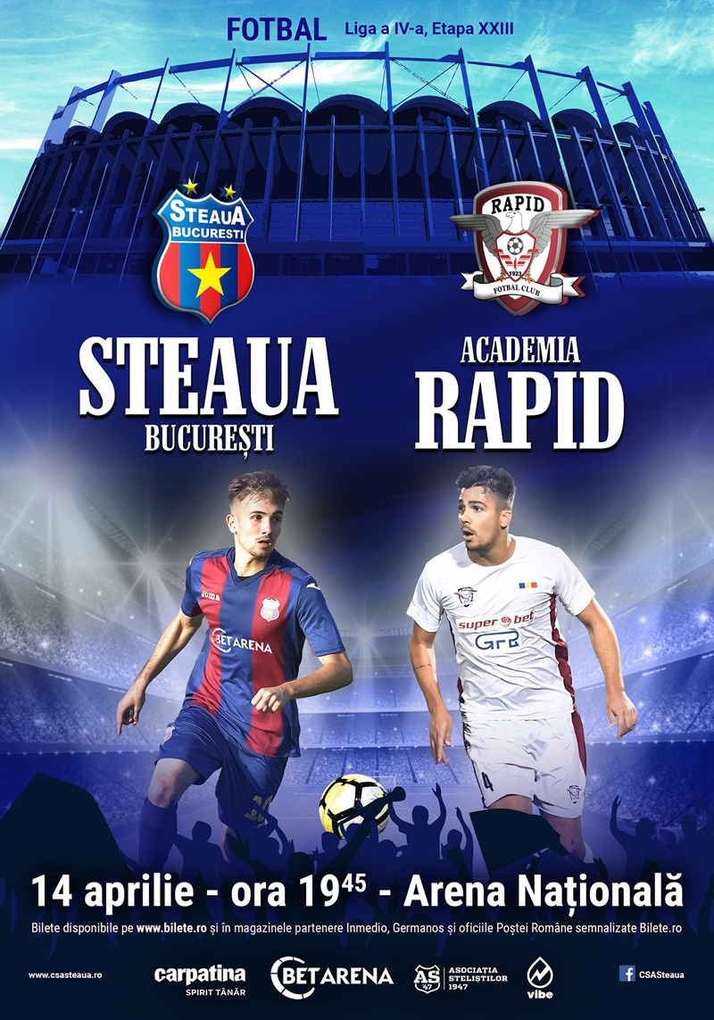 bilete CSA Steaua - AS Academia Rapid