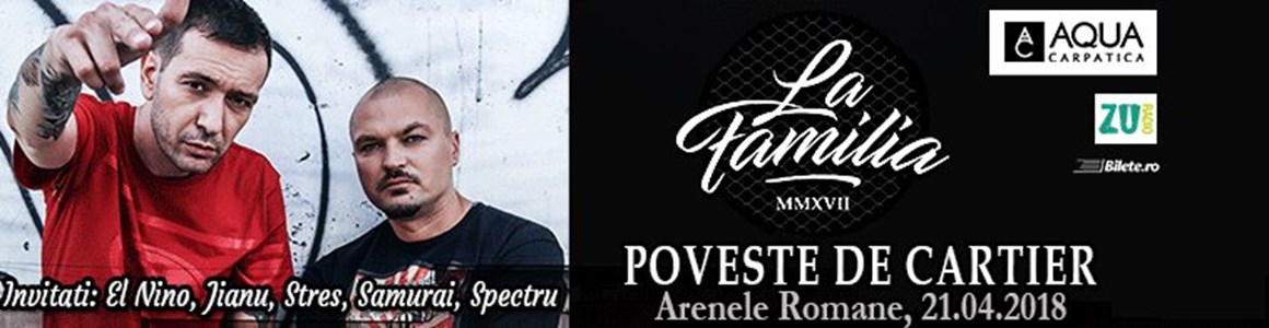 bilete La Familia - '' Poveste de Cartier "