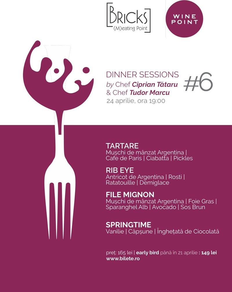 bilete Dinner Session @ Bricks