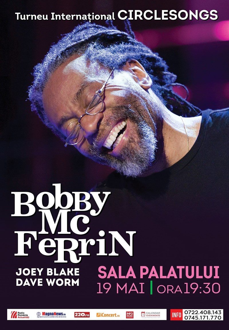 bilete Concert Bobby McFerrin