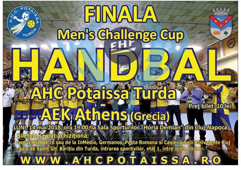 bilete EHF Men's Challenge Cup FINAL