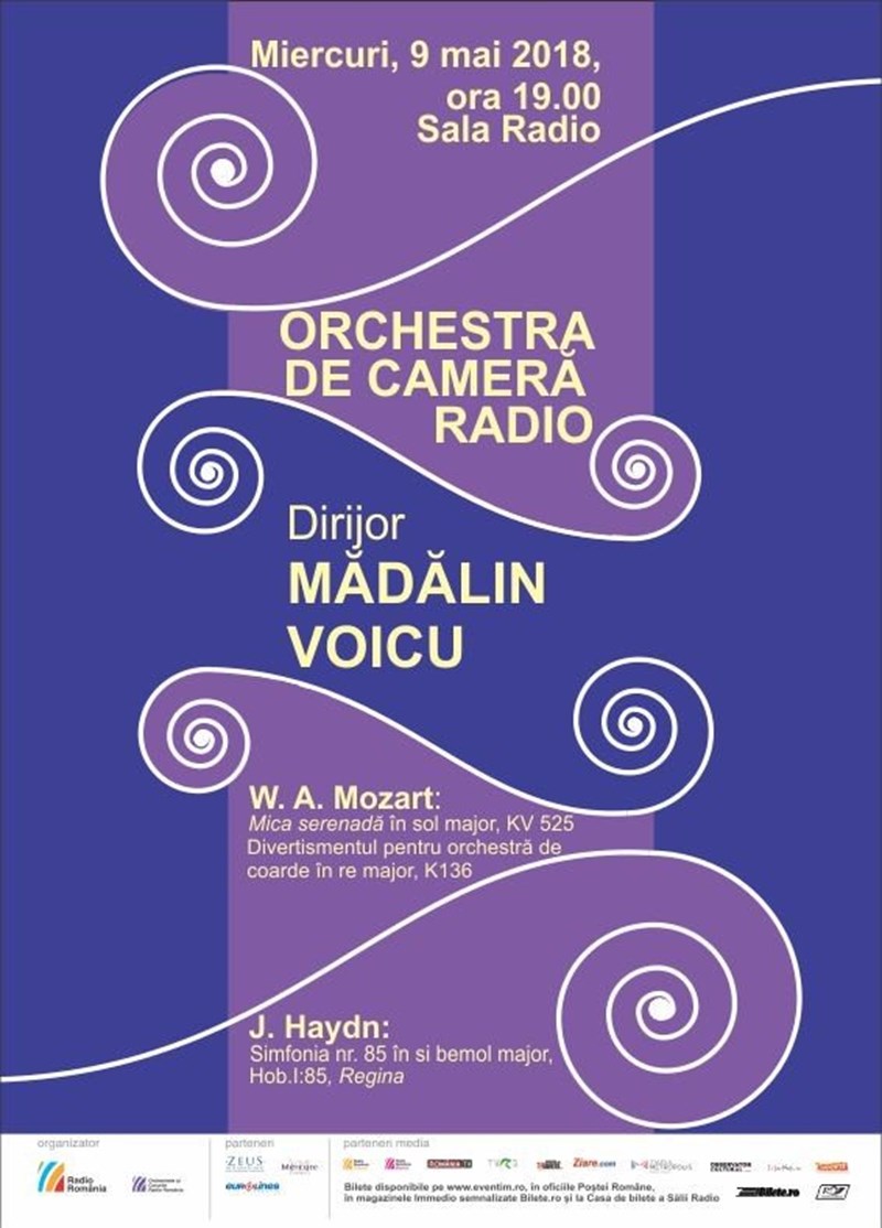 bilete Madalin Voicu - Orchestra de Camera Radio
