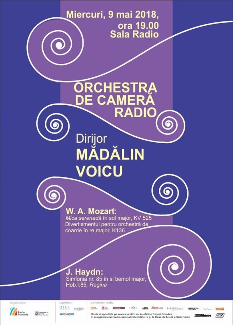 bilete Madalin Voicu - Orchestra de Camera Radio