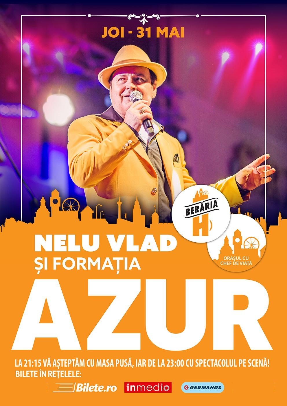 bilete Nelu Vlad & Formatia Azur