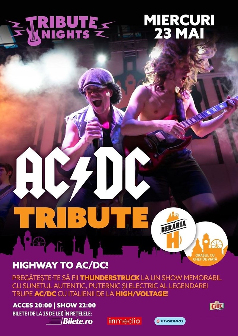 bilete AC/DC [Concert] / All the hits LIVE w/ High/Voltage