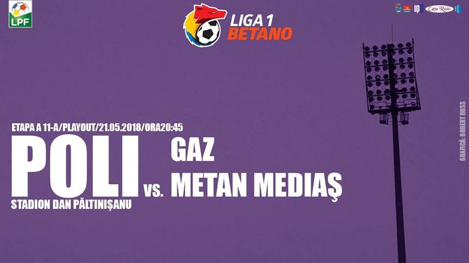 bilete Poli Timisoara - Gaz Metan Medias