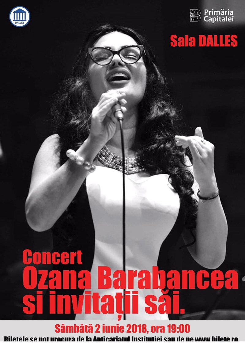 bilete Concert Ozana Barabancea si invitatii sai