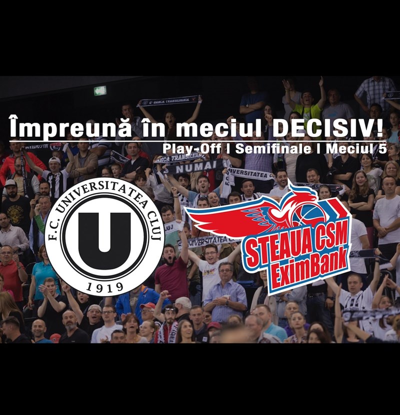 bilete U-Banca Transilvania Cluj - Steaua CSM Eximbank