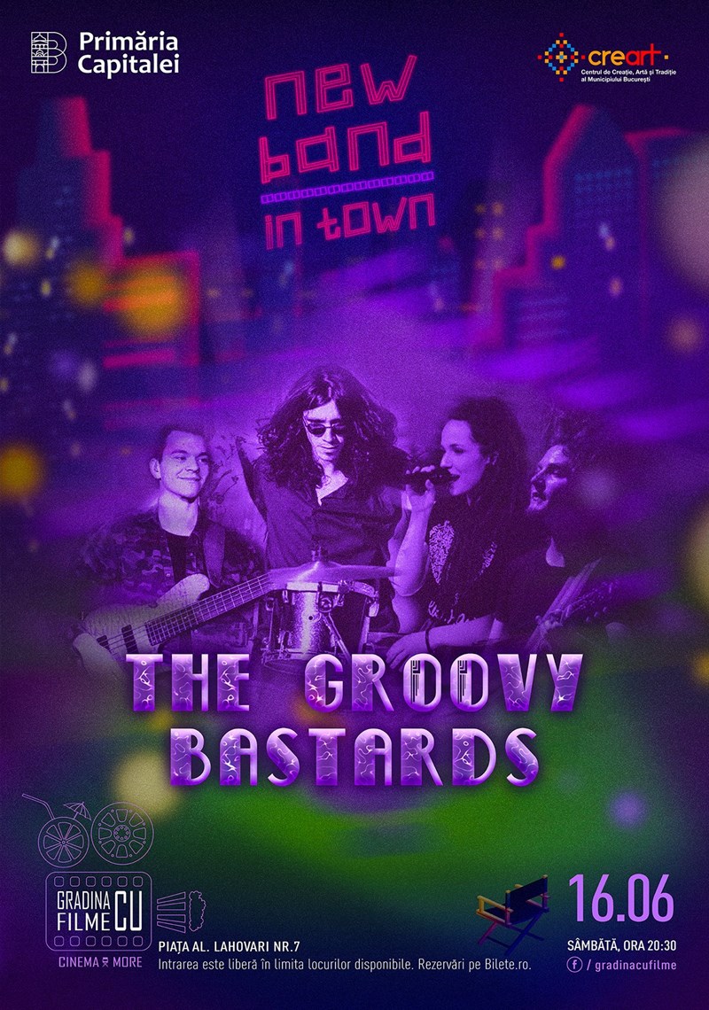 bilete New Band in Town - Gradina cu filme