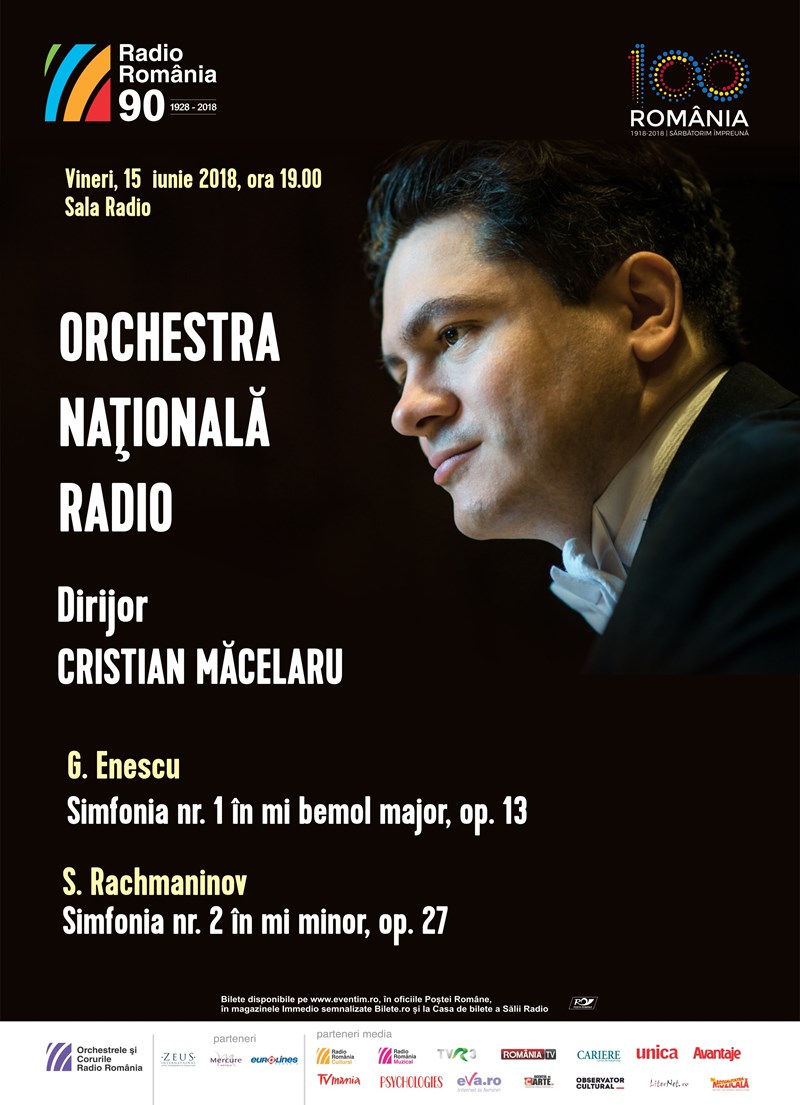 bilete Cristian Macelaru - ONR - Enescu,Rachmaninov