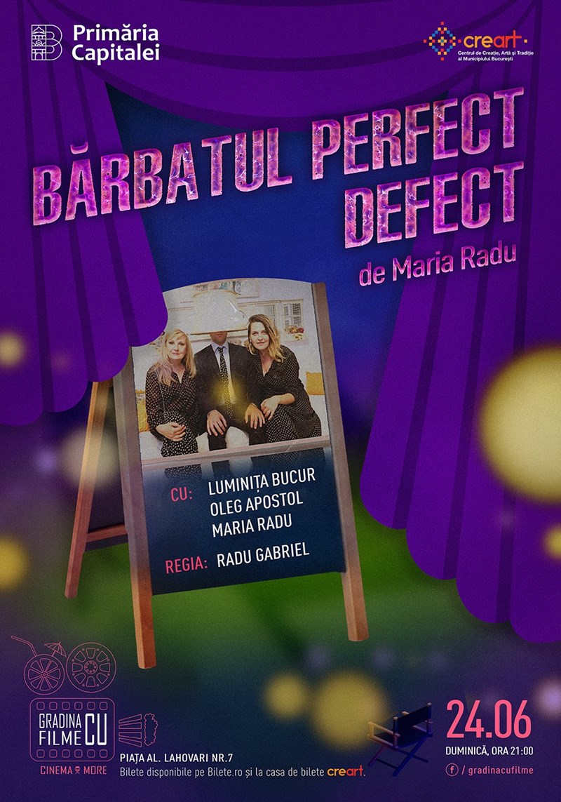 bilete Barbatul perfect defect – Gradina cu filme