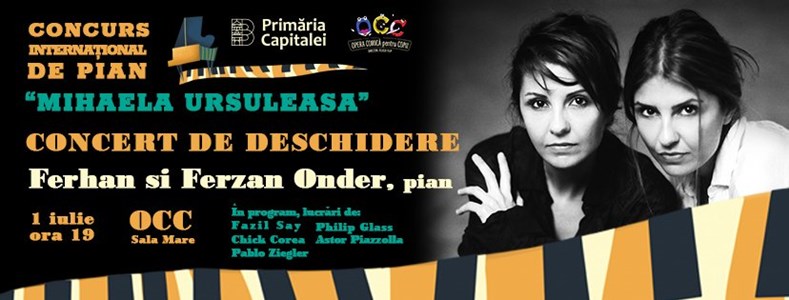 bilete Concert Extraordinar in deschiderea Concursului International de Pian 'Mihaela Ursuleasa'
