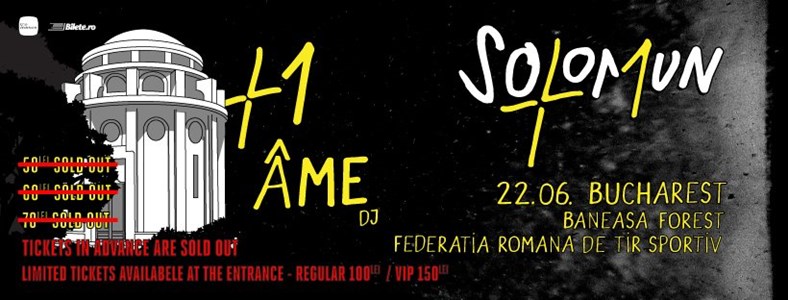 bilete THE MISSION Pres. Solomun + 1