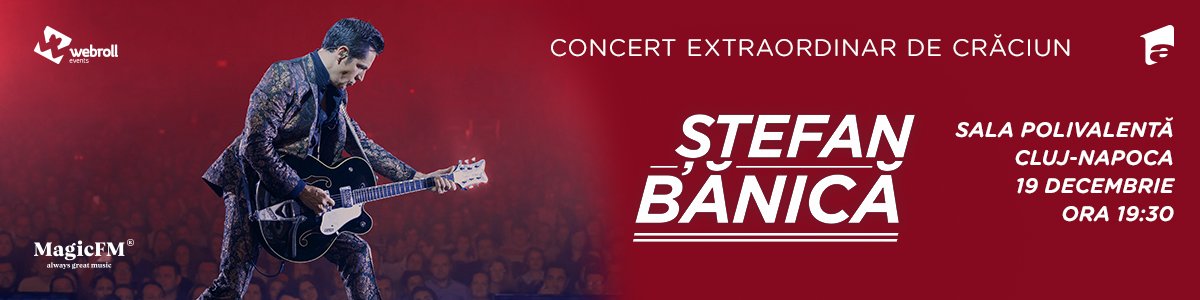 bilete Concert Extraordinar de Craciun - Stefan Banica