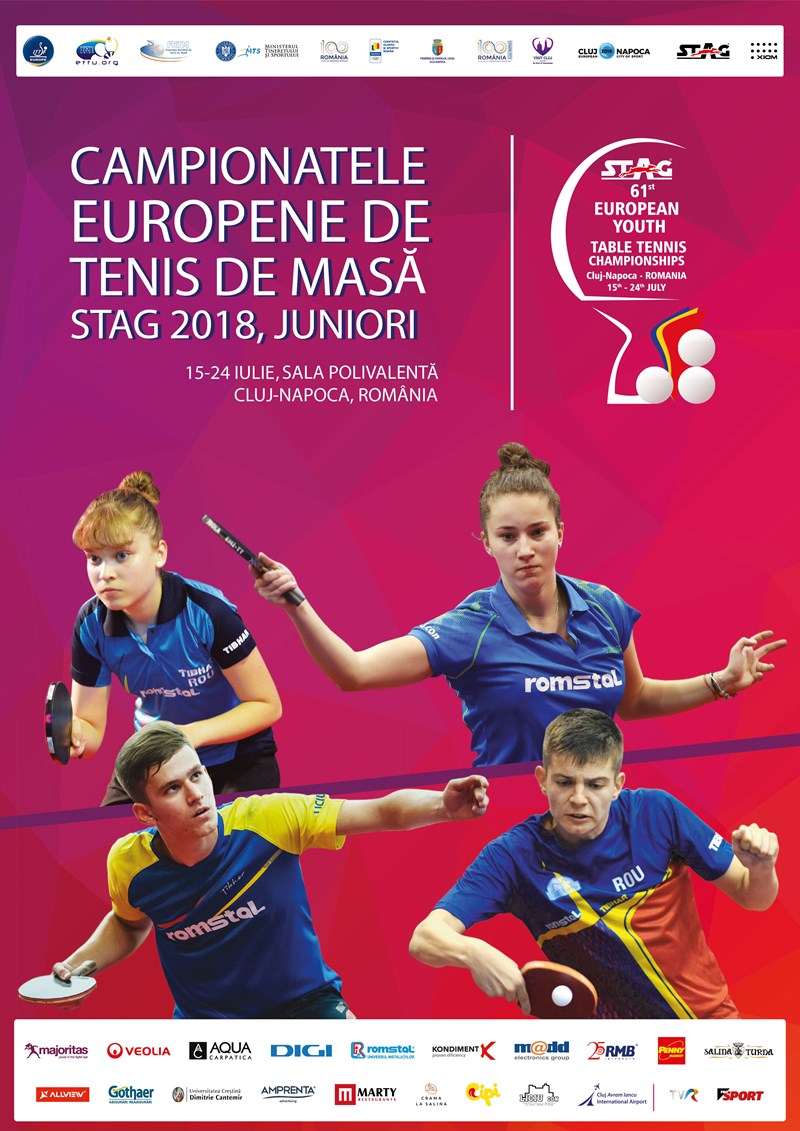bilete Campionatele Europene de Tenis de Masa STAG