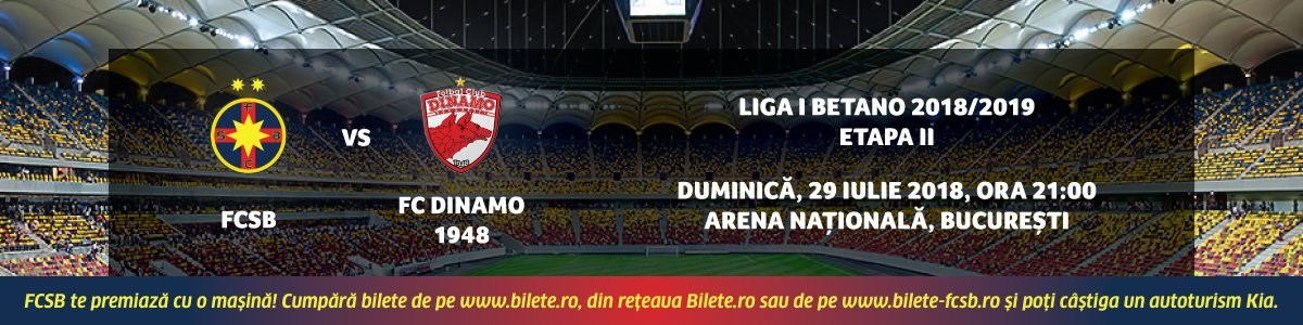 bilete FCSB vs FC Dinamo