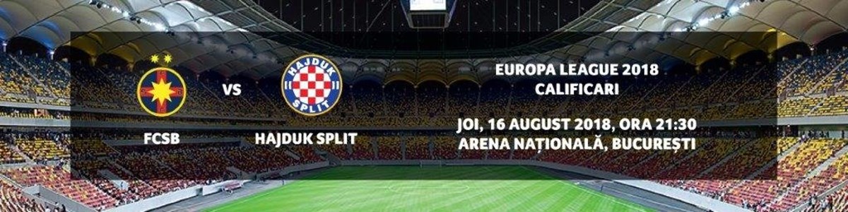 bilete FCSB - Hajduk Split