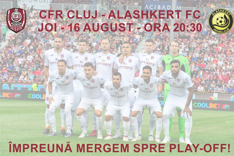 bilete CFR 1907 Cluj - FC Alashkert