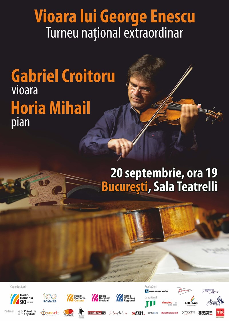 bilete Concert "Vioara lui George Enescu"