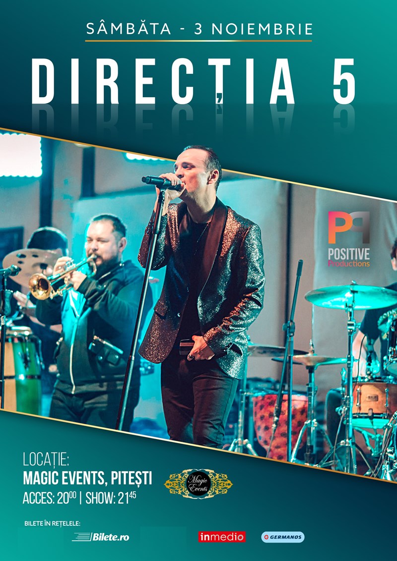 bilete Directia 5 in concert la Pitesti