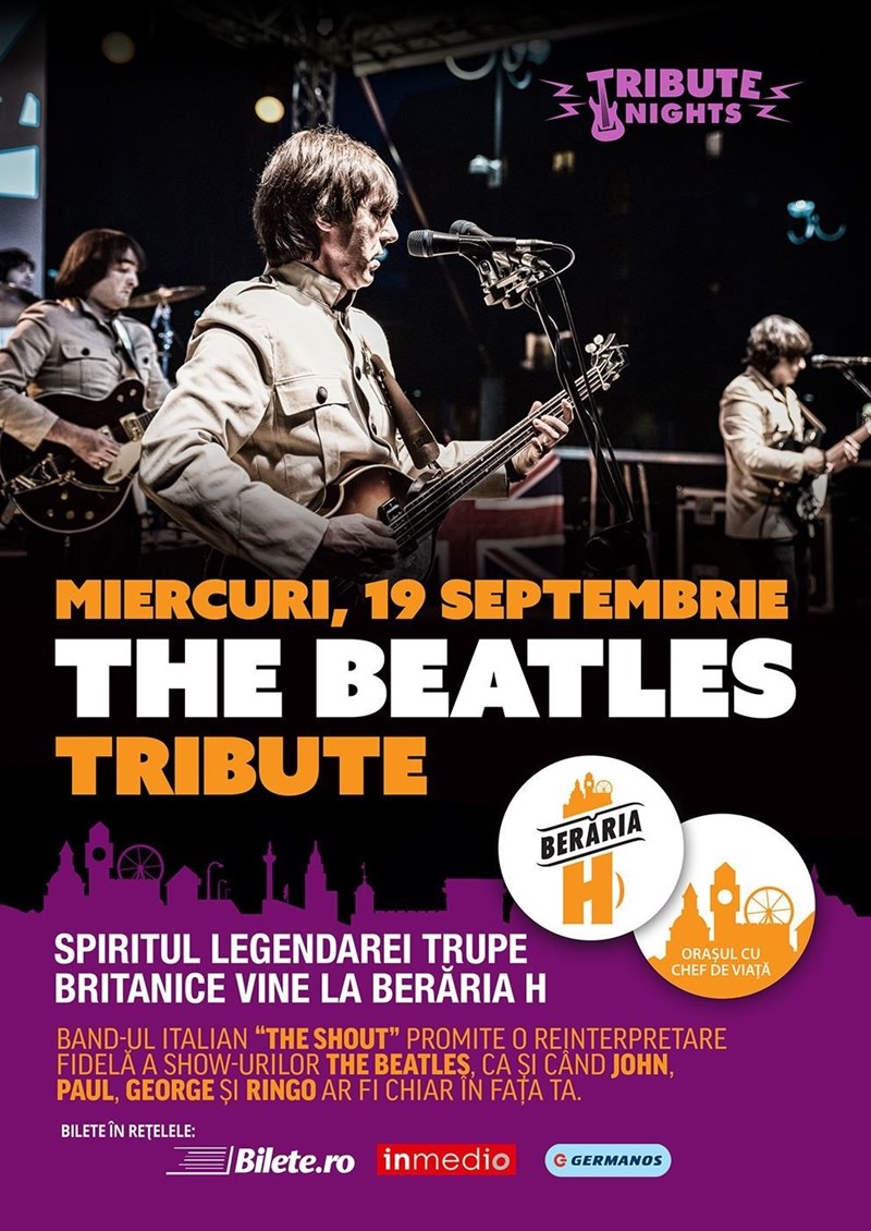 bilete The Beatles - All the hits LIVE w/ The Shout (IT)