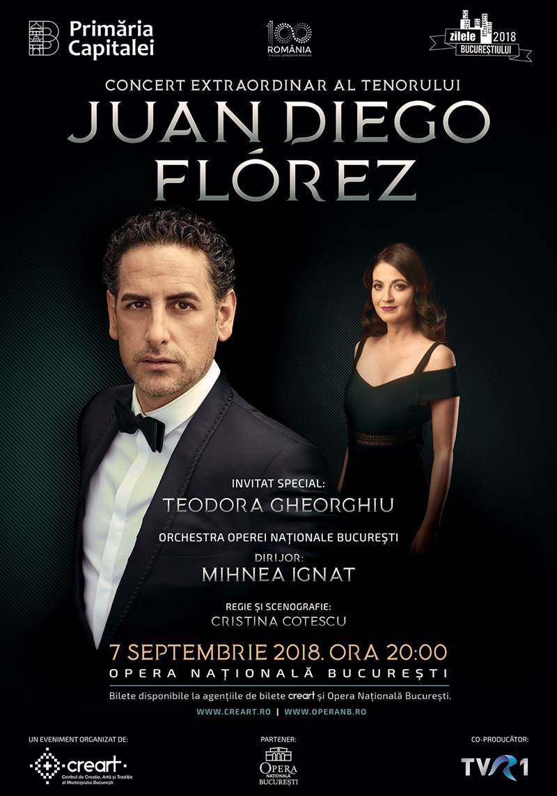 bilete Concert extraordinar Juan Diego Florez